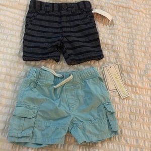 Bundle of 2 baby shorts .